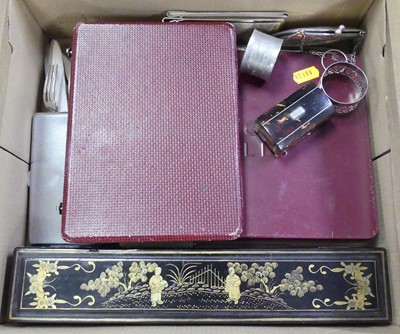 Lot 182 - A collection of silver plated items to include...