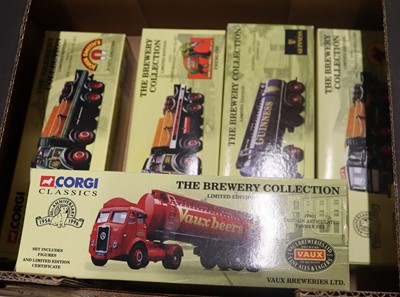 Lot 1522 - A tray containing five boxed Corgi Classics...