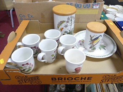 Lot 581 - A collection of Portmeirion, to include six...