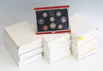 Lot 3427 - The Royal Mint, a broken run of United Kingdom...