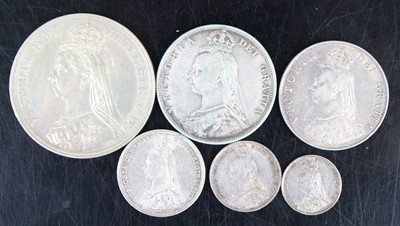 Lot 3248 - Great Britain, Victoria 1887 jubilee coinage...