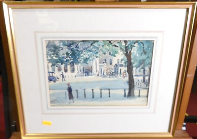 Lot 1043 - Mixed lot of six various watercolours to...