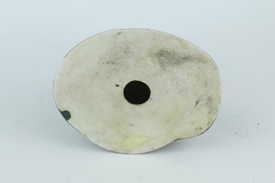 Lot 130 - Two Chinese famille verte figures, Qing...