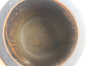 Lot 49 - A Chinese bamboo carved brush pot, 19th...