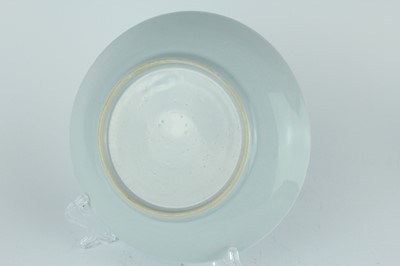 Lot 17 - Two pairs of Chinese blue and white dishes,...