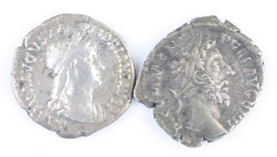 Lot 3198 - Roman Empire, Silver Denarius Septimius...