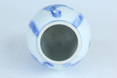 Lot 20 - A pair of Chinese blue and white ‘ladies...