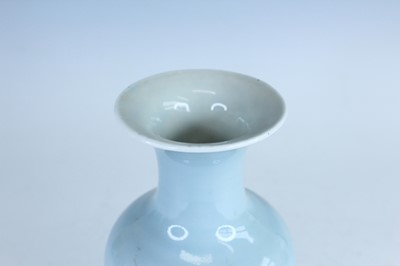 Lot 96 - A Chinese clair-de-lune baluster vase with...