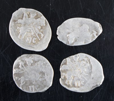 Lot 3131 - Russian Empire, Fyodor I (1584-1598) silver...