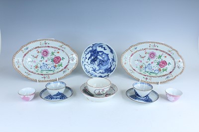 Lot 225 - A group of Chinese and other wares, 18th to...