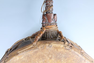 Lot 158 - An antique Tibetan shaman drum, 19th–20th...