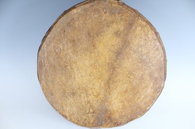 Lot 158 - An antique Tibetan shaman drum, 19th–20th...