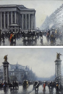 Lot 338 - French School (20th century) - Pair of...