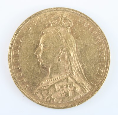 Lot 3210 - Great Britain, 1891 gold full sovereign,...
