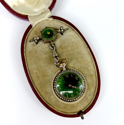 Lot 2576 - A late 19th century continental silver and...