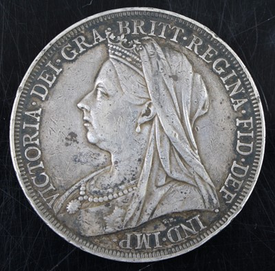 Lot 3360 - Great Britain, 1898 crown, obv: Victoria...