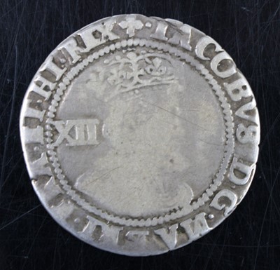 Lot 3154 - England, James I (1603-1625) shilling, 3rd...