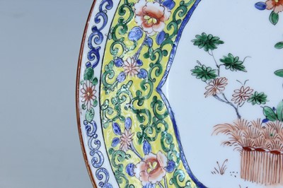Lot 188 - A Chinese famille verte ‘birds and flowers’...