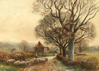 Lot 1048 - Henry Charles Fox (1855-1929) " Driving the...