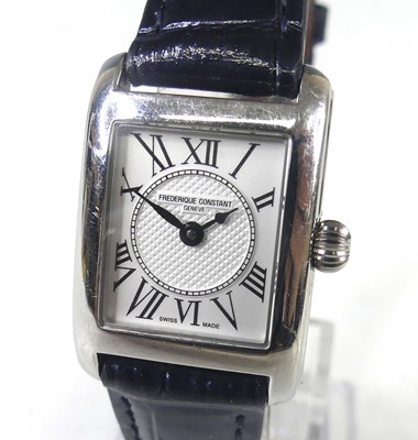 Lot 2727 - A lady's Frederique Constant of Geneve steel...