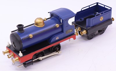 Lot 173 - Modern Hornby 0-gauge No.1 reproduction 0-4-0...