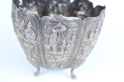 Lot 61 - Three Oriental metal items, 19th–20th century...