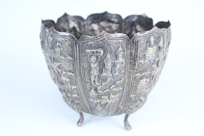 Lot 61 - Three Oriental metal items, 19th–20th century...