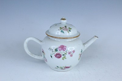 Lot 212 - A Chinese famille rose teapot, Qing Dynasty,...