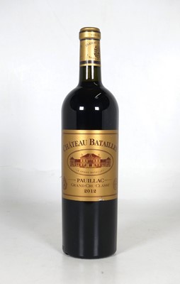 Lot 1080 - Chateau Batailley 2012 Pauillac, one bottle
