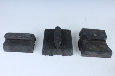 Lot 55 - A group of eight utensils and small wares,...