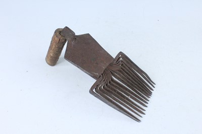 Lot 55 - A group of eight utensils and small wares,...