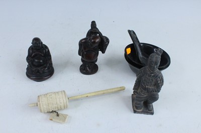 Lot 55 - A group of eight utensils and small wares,...