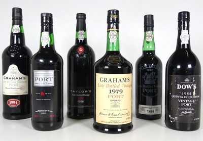 Lot 1279 - Dow's Quinta do Bomfim Vintage Port 1984, one...