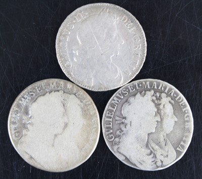 Lot 3192 - England, 1676 half crown, obv: fourth laureate...