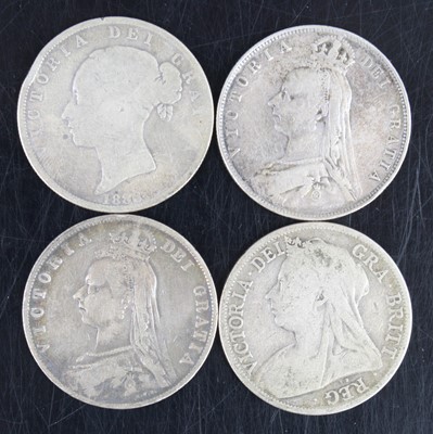 Lot 3193 - Great Britain, 1886 half crown, obv: Victoria...