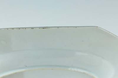 Lot 192 - Three Chinese famille rose octagonal plates,...