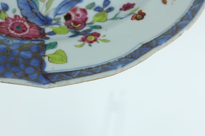 Lot 190 - A pair of Chinese famille rose ‘pseudo tobacco...