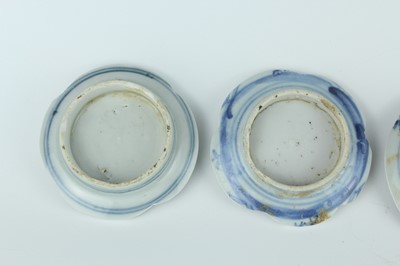Lot 123 - Four Chinese blue and white porcelain shard...