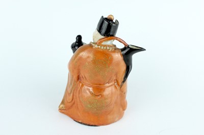 Lot 132 - A Chinese famille rose erotic teapot, late...