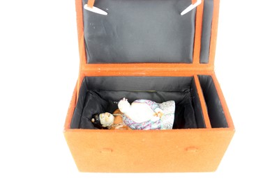 Lot 132 - A Chinese famille rose erotic teapot, late...