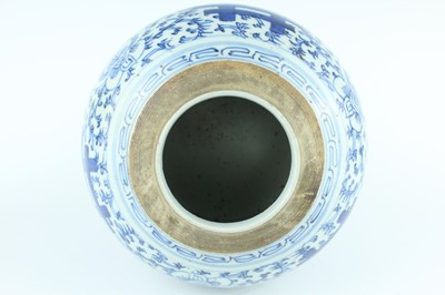 Lot 168 - A Chinese blue and white ‘Double-Happiness’...