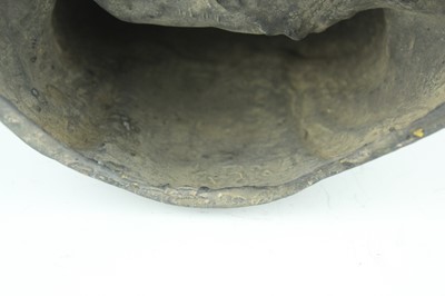 Lot 66 - A Chinese bronze figure of a seated Buddha,...