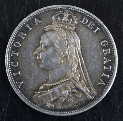 Lot 3415 - Great Britain, 1887 half crown, obv: Victoria...