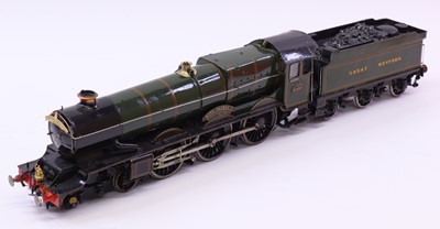 Lot 220 - Kit built 0 gauge King Class 4-6-0 loco &...