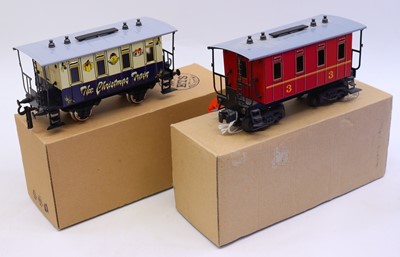 Lot 192 - Two ETS 0-gauge passenger coaches: 309/B...