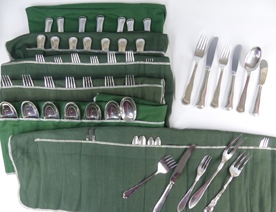 Lot 2217 - A suite of late 20th century Swedish silver...