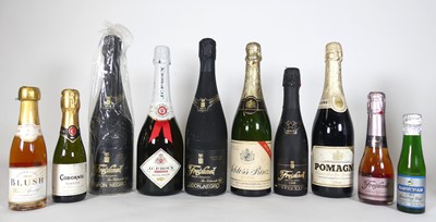 Lot 1233 - Assorted sparkling wines, to include Pomagne,...