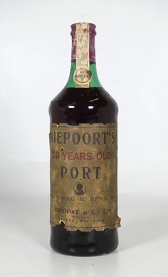 Lot 1284 - Niepoort 20 Year Old Port, bottled 1979, one...