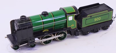 Lot 147 - Mettoy 0-gauge 4-4-0 loco & tender ‘Eton’ with...