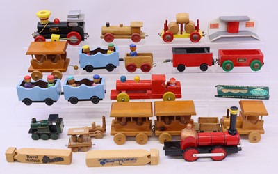 Lot 256 - A tray of larger scale (than normal BRIO)...